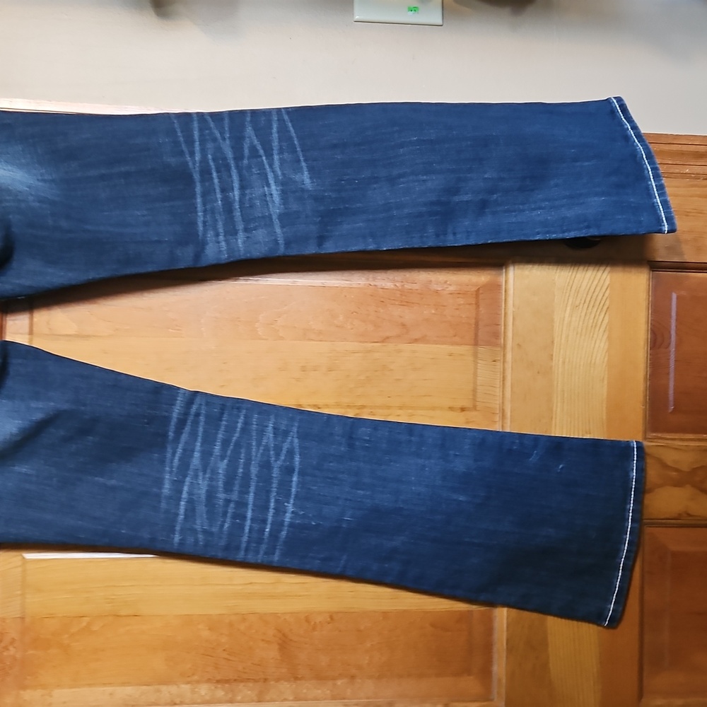 Miss Me Signature Boot Low-Rise Embellished Distressed Denim Jeans-NWOT - Picture 6 of 16